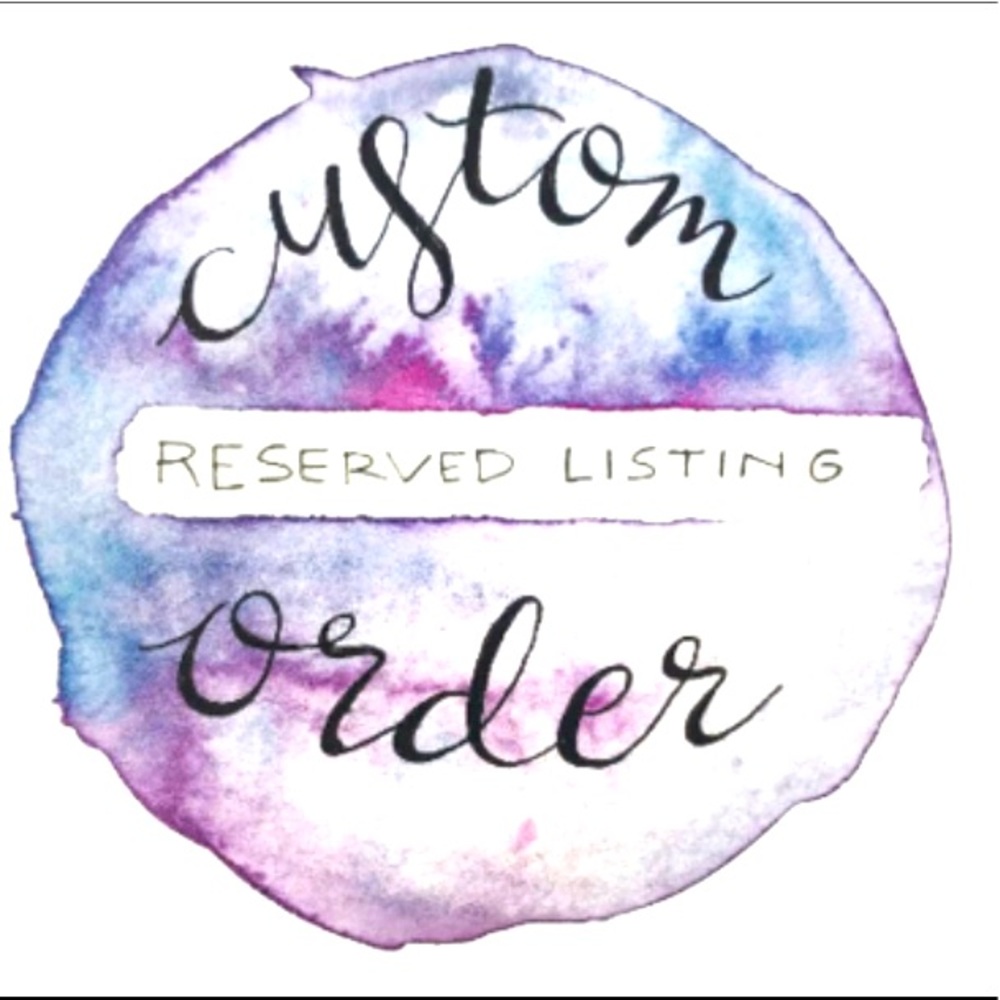 **DO NOT BUY** Reserved listing!!